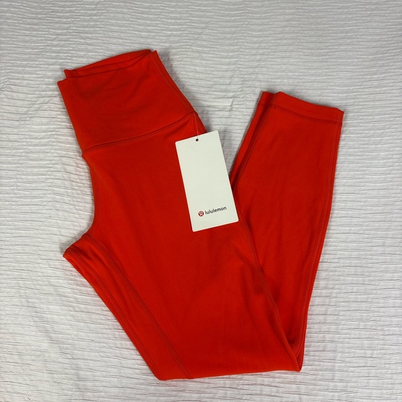 lululemon athletica Pants - lululemon athletica Orange-Red Align High-Rise Leggings